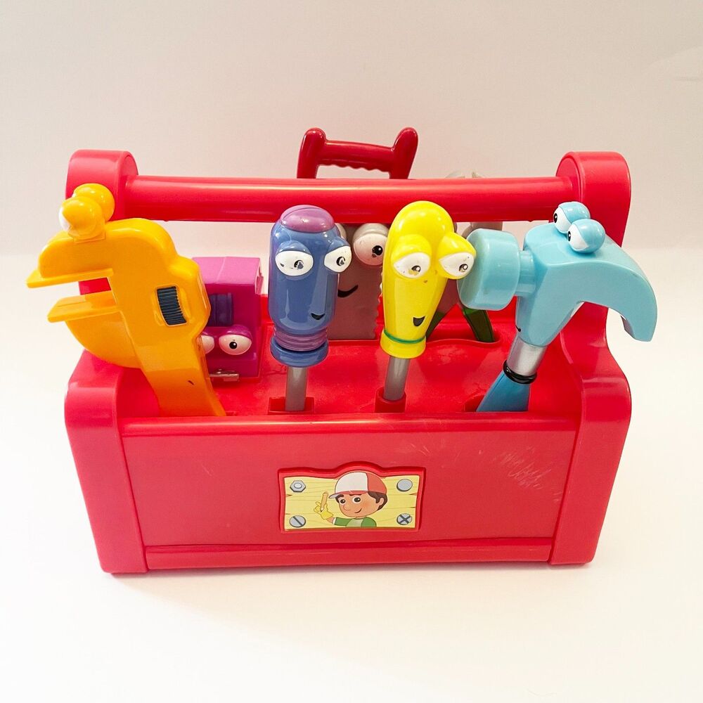 Disney Handy Manny Singing & Dancing Tool Box RARE 2007 Complete & Tested WORKS
